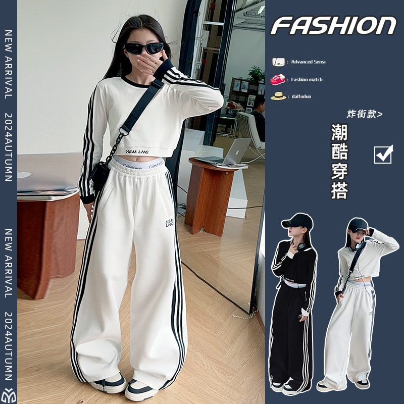 2026秋新品★子供服　セットアップ★120cm〜170cm 2色