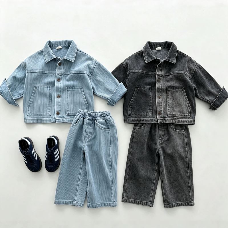2026★夏新作★韓国風ベビー服★トップス+ズボン★73CM〜120cm 2色