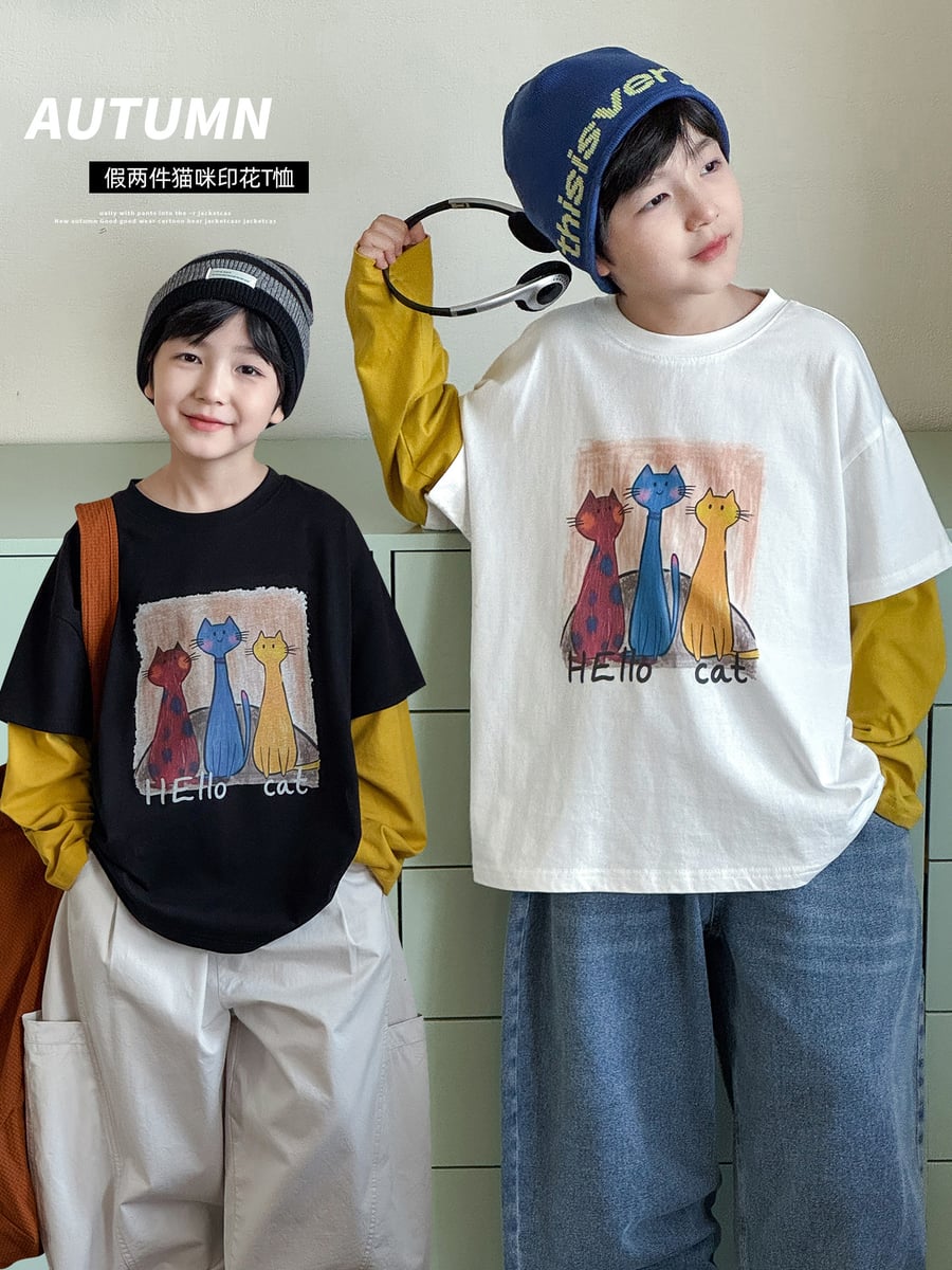 2026秋新品TK★子供服　トップス★90cm〜160cm 2色